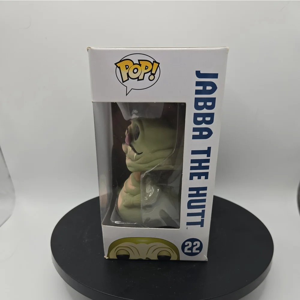Funko Pop! Vinyl: Star Wars -‎ Jabba the Hut #22 LARGE FONT - VAULTED +Protector